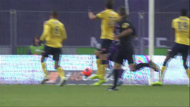 But Wissam BEN YEDDER (45ème) - Toulouse FC - FC Sochaux-Montbéliard - (5-1) - 30/11/13 (TFC - FCSM)