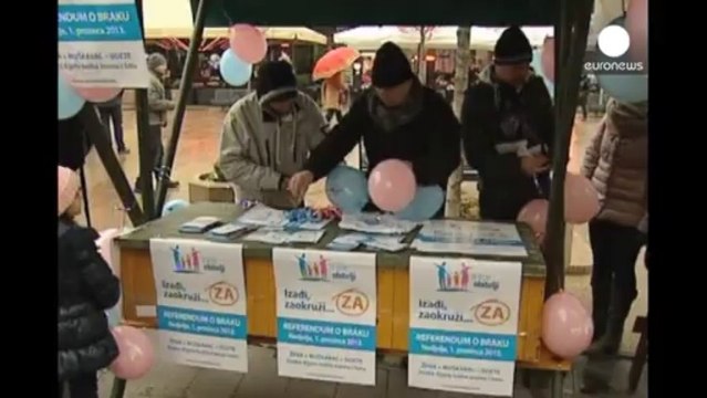 Croazia alle urne per il referendum sul no al matrimonio gay