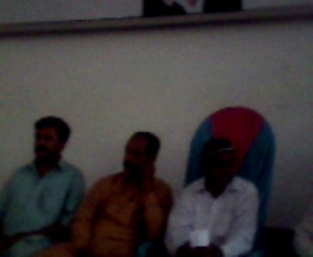 Muhammad Naseem Rao addressing at Hyderabad