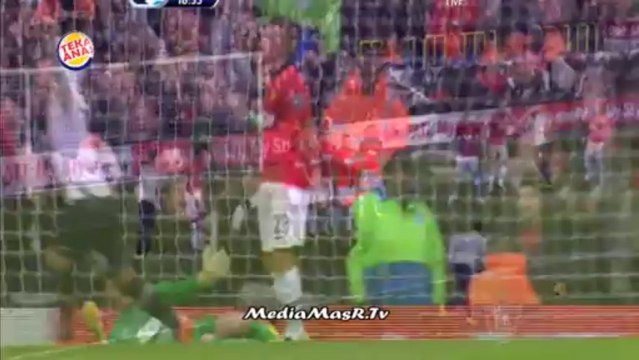 أهداف الشوط الاول من مباراة مانشستر يونايتيد و توتنهام 1-1 - الجولة 13 - 1/12/2013