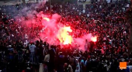 خروج جماهيري رهيب للصفاقسيّة فرحاً بالكأس الإفريقية