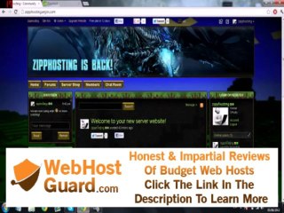 Free minecraft hosting zipphosting (free vps)