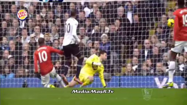 أهداف مباراة توتنهام 2-2 مانشستر يونايتيد - الجولة 13 - 1/12/2013