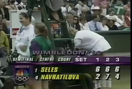 Monica Seles Vs. Martina Navratilova 1992