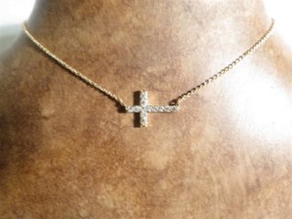 collier croix argent natiska