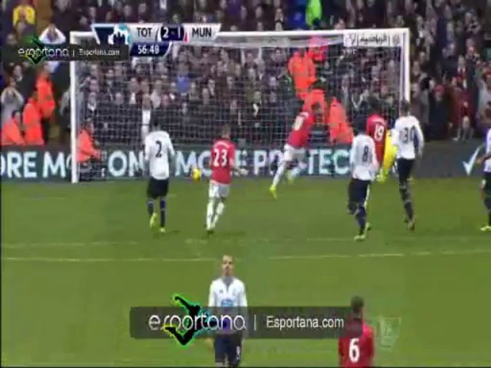 اهداف توتنهام ضد مانشستر يونايتد