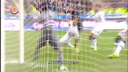 هدف انتر ميلان الاول في سامبدوريا - الجولة 14 - 1/12/2013