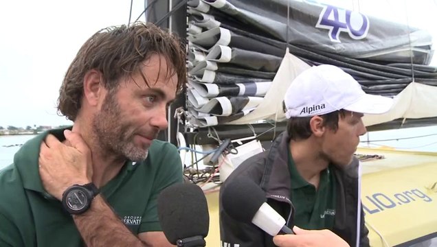 Jour 25 - Arrivée de Watt & Sea - Région Poitou Charentes - Transat Jacques Vabre 2013