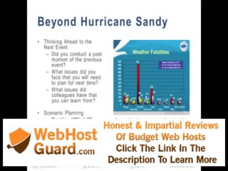 Beyond Hurricane Sandy: Zero Downtime for Managed Hosting Infrastructure