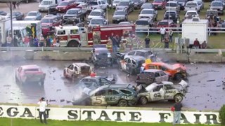 Skowhegan Fair Demolition Derby 2013 Pt 2