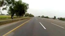 Islamabad to Lahore on Motorcycle via Motorway in HD - Part 5 of 7