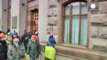 Ucraina, scontri alla manifestazione filoeuropea