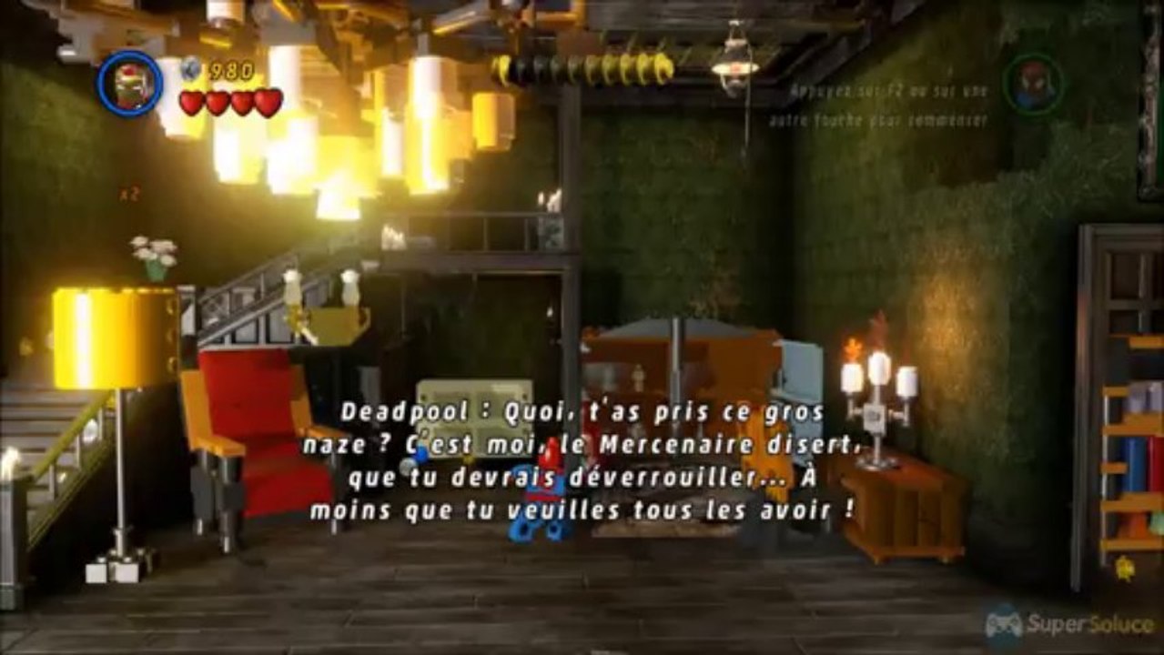 LEGO Marvel Super Heroes - Jeton personnage La Femme Invisible (F.F.)