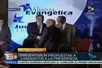 Download Video: El Salvador: debaten candidatos a presidente temas ante evangélicos