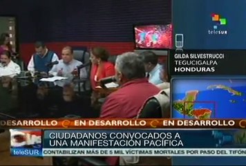 Hondureños marcharán este domingo en defensa de su voto