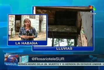 Download Video: Intensas lluvias azota occidente y centro de La Habana