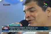 Ecuador prevé superar déficit económico con Colombia