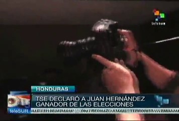 Rechazan hondureños "resultados definitivos" declarados por el TSE