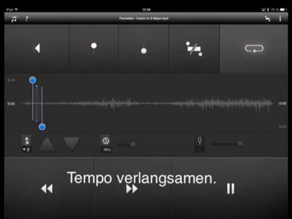 Loopen, Transponieren, Tempo verändern, Finetuning mit 'iLift' - Stefan Gisler - pianolernen.ch