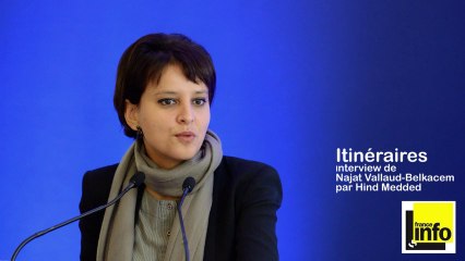 Najat Vallaud-Belkacem, Itinéraires sur France Info