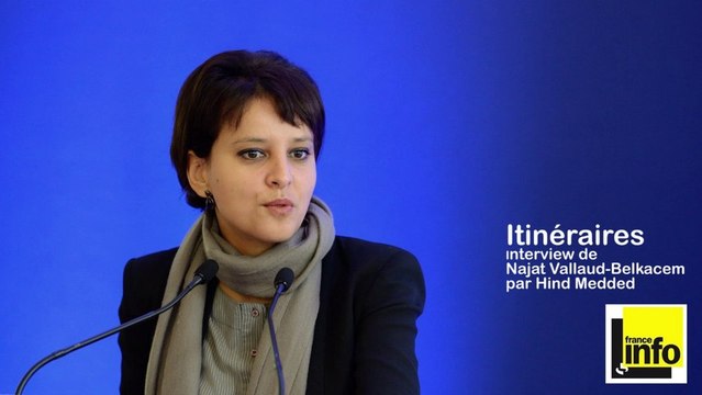 Najat Vallaud-Belkacem, Itinéraires sur France Info