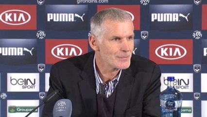 Conférence de presse après Bordeaux-Ajaccio