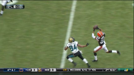 Chad Henne intercepted by Joe Haden