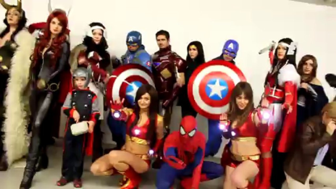 Paris Comics Expo 2013 - Nuno Cosplay Amateur Video
