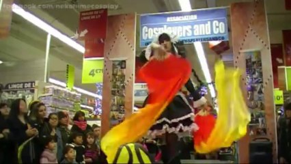 Cosplay Celestia de Danganronpa