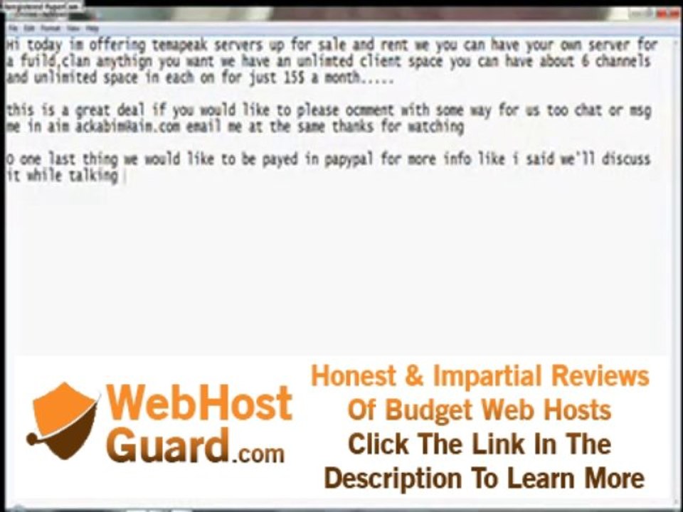 Teamspeak hosting cheap