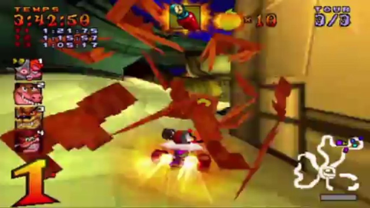 Crash Team Racing - Aventure - Ville Citadelle : Station Oxide