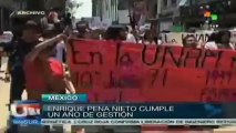 México: marchan miles contra gestión de pdte. Enrique Peña Nieto