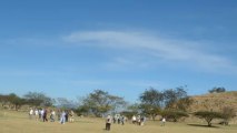 SITE PRECOLOMBIEN DE MONTE ALBAN  OAXACA (Mexique) LE 16 NOVEMBRE 2013