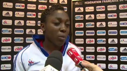 Handball, EdF (F) - Zaadi : "Un match plus correct contre la Roumanie"