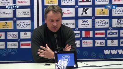 L1 / 2013-14 : Bastia 2-0 Evian : Réaction de F. Hantz
