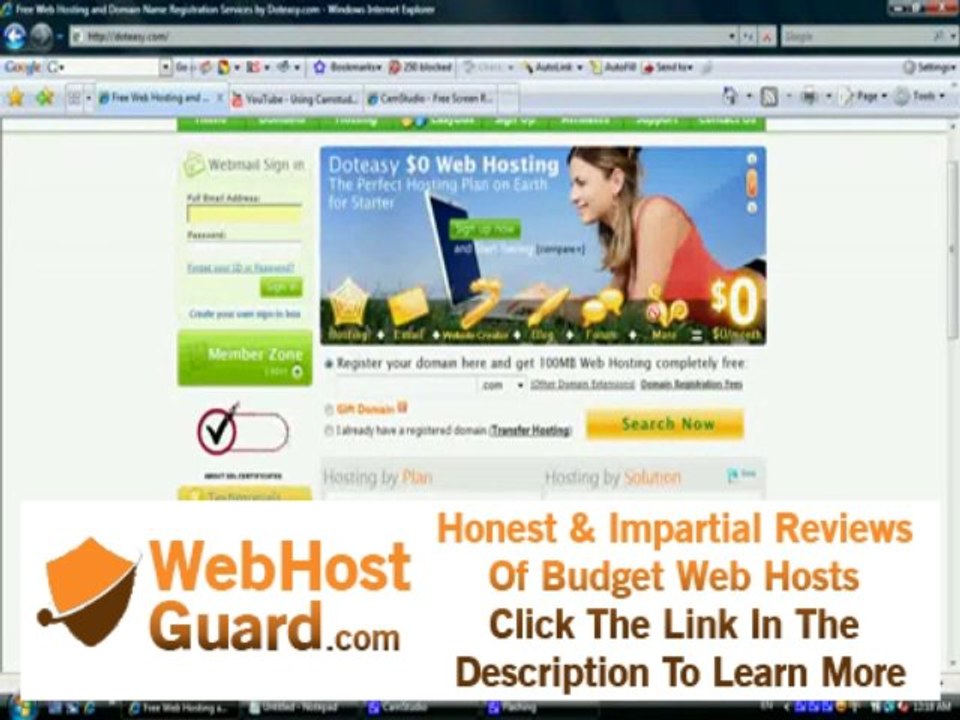 Make A Website Free Hosting + Money Making Business All In One & 10 FREE Email Accounts