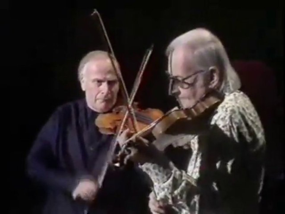 STÉPHANE GRAPPELLI - A Tribute. Introduced by Yehudi Menuhin. (BBC, full length 0:50)