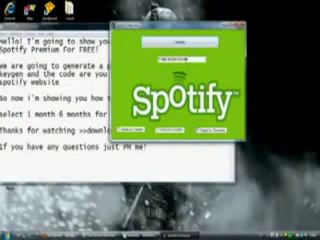 Spotify Premium Code Generator new updates 2013 December
