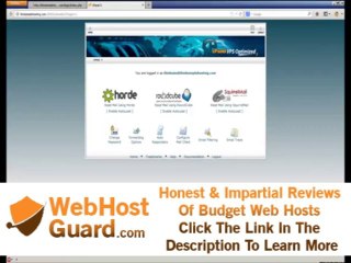 Think Simple Hosting&#39;s New Control Panel live demo