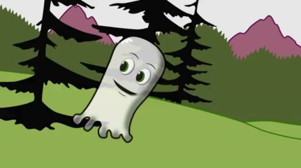 I'm a ghost (30 sec 2D Animation)