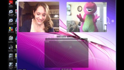 Barney The Dinosaur On Chat Roulette