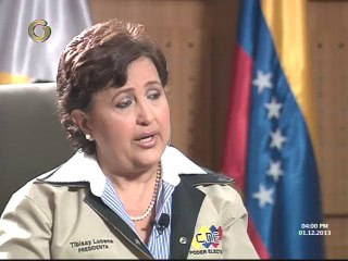 Tibisay Lucena: Decreto del "Día de la Lealtad a Chávez" no contraría la Ley de Procesos Electorales