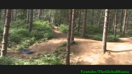 Mountain Bike Big Jump Accident!