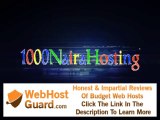 Nigeria Cheapest Web Hosting - 1000 Naira Hosting