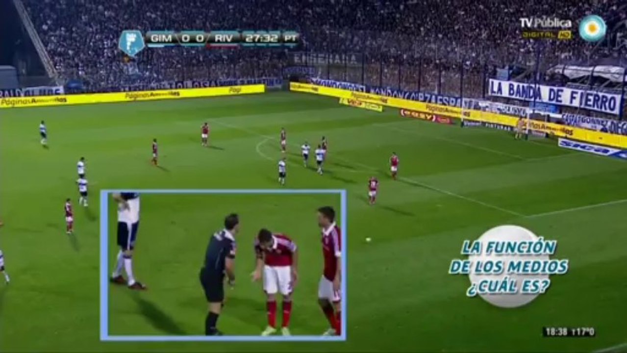 Torneo Inicial 2013 - Fecha 1 - Gimnasia LP vs River Plate - Primer Tiempo