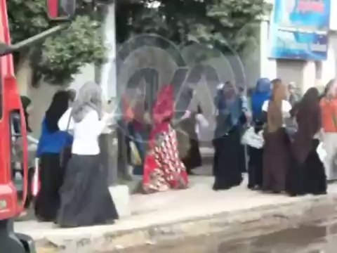 «أمن أسيوط» يفض مظاهرة لطالبات «الإخوان» بالأزهر بخراطيم المياه