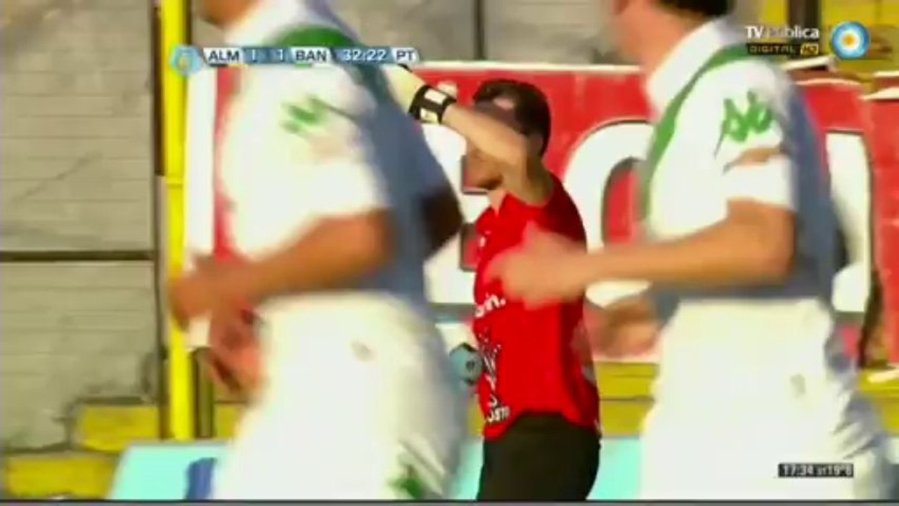 Primera B 2013-14 - Fecha 1 - Almirante Brown vs Banfield - Primer Tiempo