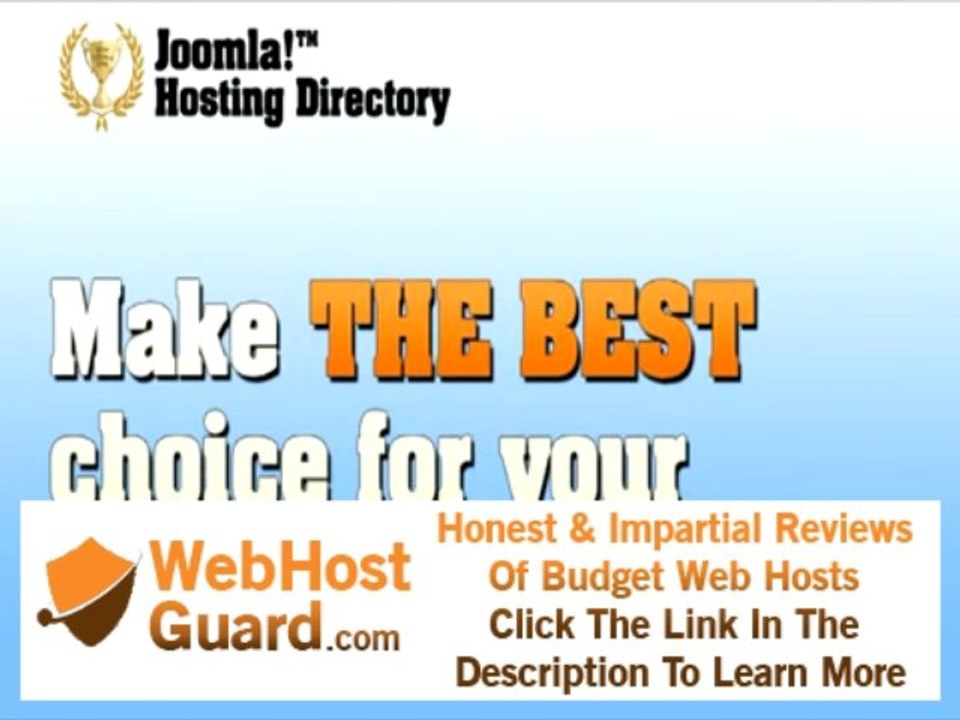 Joomla Hosting - Everything You Need To Know About It!
