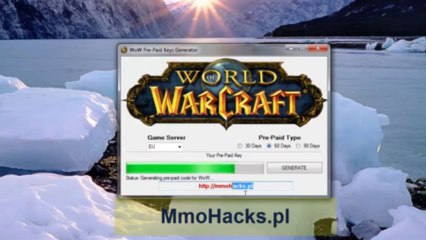 WoW Pre-Paid Keys Generator