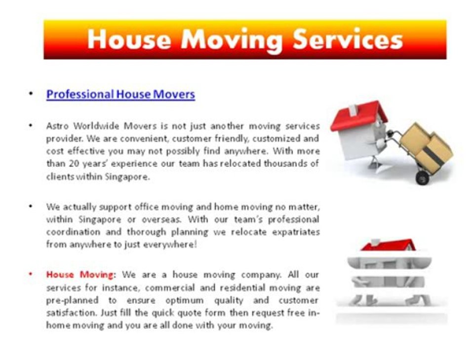 Astro Worldwide Moving Company